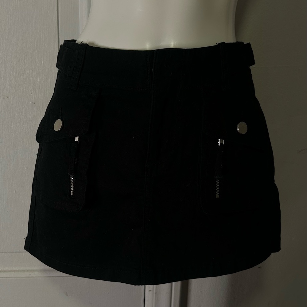 SHEIN Black Mini Skirt